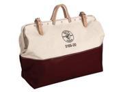 Klein Tools 20 General Purpose Tool Bag Maroon Tan 510520