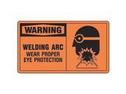 Warning Sign Accuform Signs MWLD304VP 7 Hx10 W