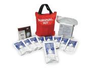 NORTH BY HONEYWELL 149925 Personal Survival Kit 11 Piece Red