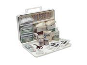 MEDI FIRST 3JNL3 First Aid Kit Bulk White 25 Pcs 100 Ppl