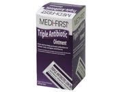 MEDI FIRST 22335 Triple Antibiotic Ointment 0.03 oz PK144