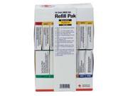 AMERICAN RED CROSS 711016 GR First Aid Kit Refill Unitized 103Pcs