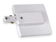 Live End w/Canopy Live End Connector, White ,Lumapro, 5TP87 Live End w/Canopy Live End Connector, White ,Lumapro, 5TP87