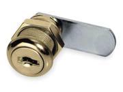 AMERICAN LOCK ADCL7803KA C413A Disc Cam Lock Brass 5 Pin Length 7 8 In