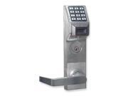 LOCDOWN PDL3500CRR 26D Electronic Lock Brushed Chrome 12 Button