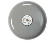 EDWARDS SIGNALING 439D 10AW Fire Bell Gray 10 In. 20 to 24V