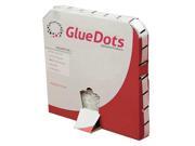 GLUE DOTS XD21 404 Adhsv Dot Clear 1 2in Med Track PK4000