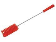 VIKAN 53794 Tube Brush Red Soft Poly 2 x 19 5 8 in