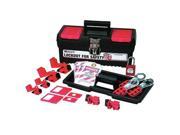 BRADY 105964 Portable Lockout Kit Blk Electrical 17