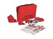 BRADY 105966 Portable Lockout Kit Red Electrical 8