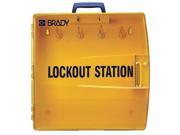 BRADY 105942 Lockout Station Unfilled 17 In W
