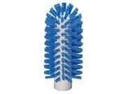 VIKAN 5380 63 3 Tube Brush Blue Stiff Poly 2 1 2 x 6 in