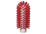 VIKAN 5380 63 4 Tube Brush Red Stiff Poly 2 1 2 x 6 in