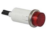 20C854 Raised Indicator Light Red 120V