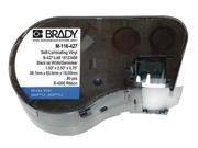 BRADY M 116 427 Cartridge Label 2 1 2 In. W 1 1 2 In. L