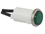 20C848 Flush Indicator Light Green 120V