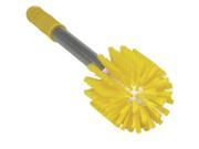VIKAN 70336 Tube Brush Yellow Stiff Poly 3 1 2x18 in