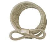 ABUS 00066 Steel Cable 6 Ft. L 5 16 In.W