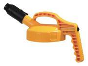 OIL SAFE 100509 Stumpy Spout Lid w 1 In Outlet Yellow