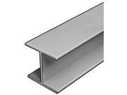 DYNAFORM 871140 W Beam ISOFR Gray 6x6 In 3 8 In Th 10 Ft