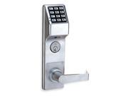 LOCDOWN DL3500CRR 26D Electronic Lock Brushed Chrome 12 Button