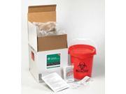 Regulated Medical Waste Mailback System with Spill Kit Stericycle 5GWMSK