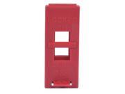ZING 6064 Wall Switch Lockout Red 3 8 In. Dia.