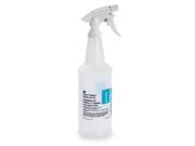 Tolco 1L Clear Plastic Preprinted Trigger Spray Bottle 12 Pack 130401