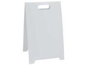 SEE ALL INDUSTRIES TP WBLNK Blank Floor Stand Safety Sign
