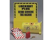 BRADY LC228E Lockout Station Unfilled 8 1 2 In W