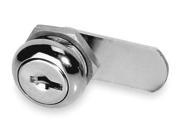 AMERICAN LOCK ADCL3814A Disc Cam Lock Nickel 5 Pin Length 3 8 In