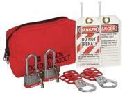 BRADY 105970 Portable Lockout Kit Filled 7