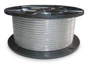 DAYTON 2VJE4 Cable 3 8 In L 50 Ft WLL 2160 Lb