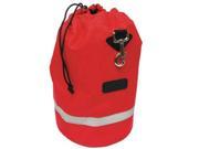 CONDOR 25F567 Fleece Lnd Bag Drawstring 14x8 1 2In Red