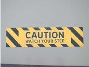 3YTR4 Floor Sign Caution Watch Your Step Eng