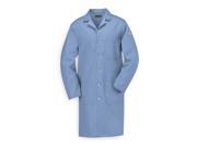 Bulwark Flame Resistant Lab Coat Light Blue Cotton S KEL2LB RG S
