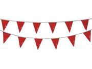 03 400 60 Pennants Vinyl Red 60 ft.