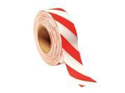 PRESCO PRODUCTS CO SWR 188 Flagging Tape White Red 300ft x 1 3 16In