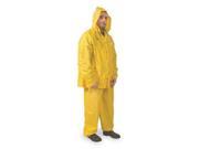 CONDOR 3AK84 3 Piece Rainsuit w Detach Hood Ylw XL