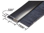 TANIS FPVC141036 Stapled Set Strip Brush PVC Length 36 In