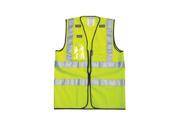 OCCUNOMIX LUX SSFULLZ Y2X High Visibility Vest Class 2 2XL Yellow