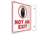Accuform Signs ACCUFORM SIGNS Exit Sign PSP237