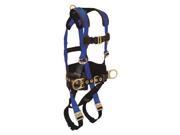 CONDOR 45J270 Full Body Harness L XL 425 lb. Blue Blk