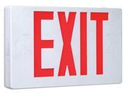 Cooper Lighting Plastic LED Exit Sign with Battery Backup APX7R