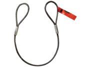 DAYTON 1DNG8 Sling Wire Rope 3 ft.