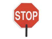 CORTINA 03 851 Paddle Sign Stop Slow Plastic