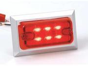 MAXXIMA M20321R Clearance Light LED Red Surf Rect 3 3 4L
