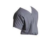 SCRUB ZONE 71221 Scrub Shirt 3XL Gray Unisex