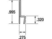TANIS STH400036 Strip Brush Holder Overall Length 36 In