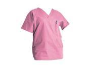 SCRUB ZONE 70221 Scrub Shirt L Pink Womens